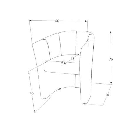 Кресло SIGNAL TM-1 EK-14 черный