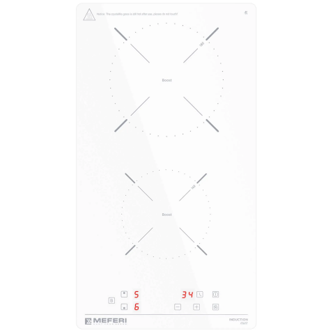 Варочная панель индукционная MEFERI MIH302WH POWER