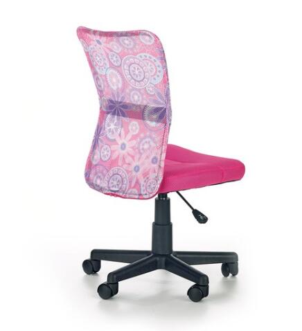 Кресло компьютерное HALMAR DINGO розовый/черный