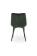 Стул HALMAR GANSO зеленый/черный