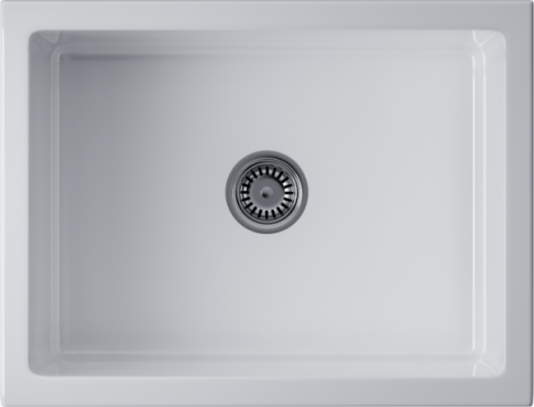 Кухонная мойка из керамики Omoikiri Mikura 61-WH Glossy Natceramic/белый