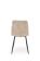 Стул HALMAR K547 бежевый/черный