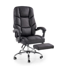 Кресло компьютерное HALMAR ALVIN черный/хром