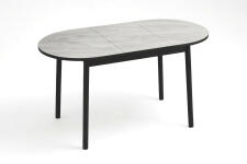 Стол ВВР Кэлли-2 раздвижной, Лавант/черный, пластик