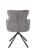 Стул HALMAR K571 серый/черный, поворотный