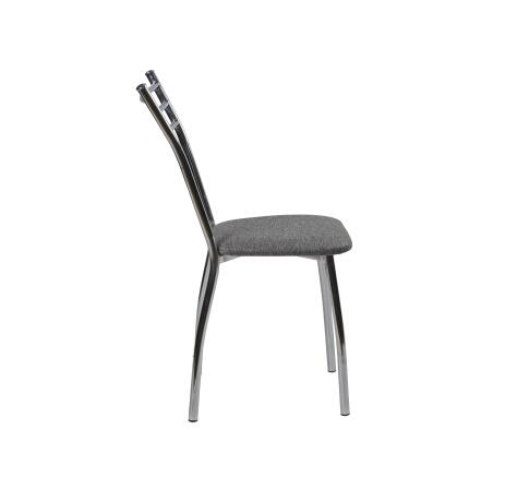 Стул ВВР Трио лайт Серый/хром, рогожка