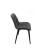 Стул ВВР Бостон серый/черный, рогожка