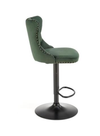 Стул барный HALMAR H117 темно-зеленый