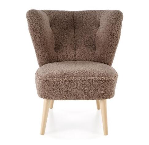 Кресло HALMAR MOCCA темно-коричневый