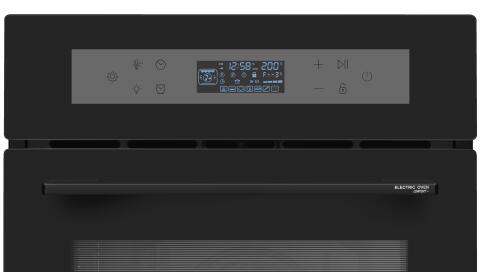 Духовой шкаф электрический MEFERI MEO4511BK COMFORT PLUS