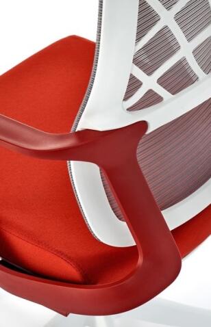 Кресло компьютерное HALMAR VESUVIO 2 корица/серый/белый