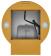 Вытяжка кухонная MEFERI TUBE40GOLD COMFORT PLUS
