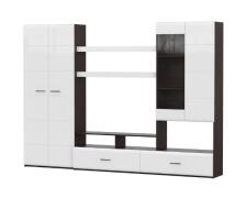 Мебель для гостиной К NN Мебель МГС 7 Дуб Венге/Белый глянец