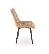 Стул HALMAR K580 бежевый/черный