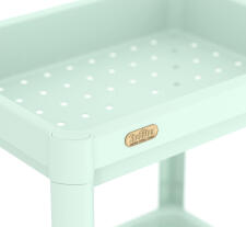 Стеллаж Sheffilton SHT-SS25-4 пастельно-зеленый