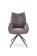 Стул HALMAR K553 серый/черный, поворотный