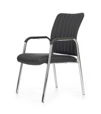 Стул HALMAR VIGOR черный/хром