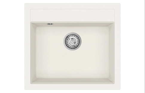 Мойка кухонная AQUASANITA Rock SQR 101 710 AW alba