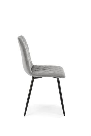 Стул HALMAR K525 серый/черный