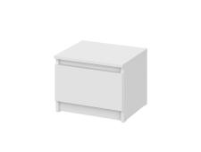 Тумба прикроватная NN Мебель (МС Денвер К) Белый