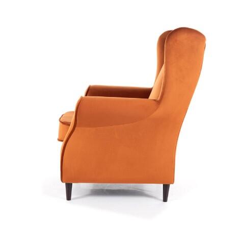 Кресло SIGNAL BARON Velvet Bluvel 4215 корица/венге