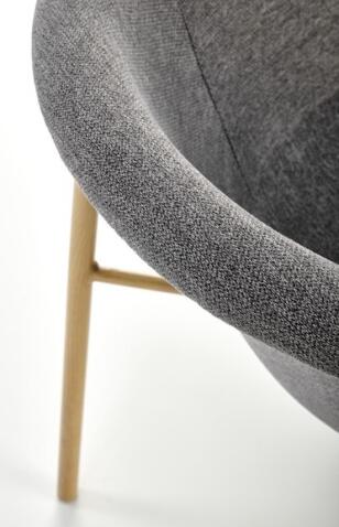 Стул HALMAR K489 серый