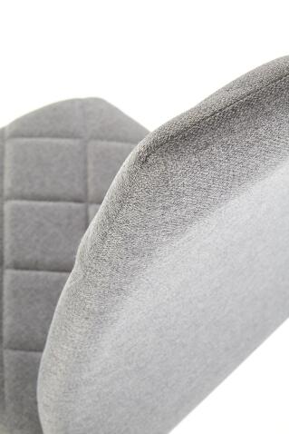 Стул HALMAR K309 светло-серый/хром