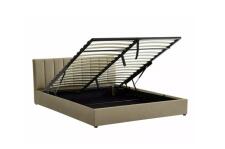 Кровать SIGNAL MONTREAL Velvet Bluvel 28 бежевый, 140/200