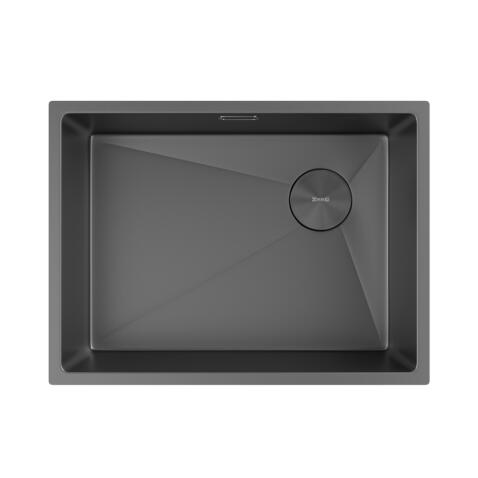 Мойка ZORG ZEROX 59 U / IF SIDE SF ZURINOX PVD GUNBLACK