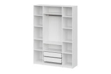 Полки NN Мебель для ШК 5 Белый текстурный (2 шт. в комплекте)