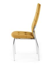 Стул HALMAR K416 горчичный/хром