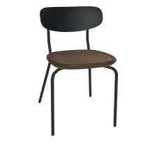 Стул Sheffilton SHT-S85М-2 черный/коричневый/черный муар