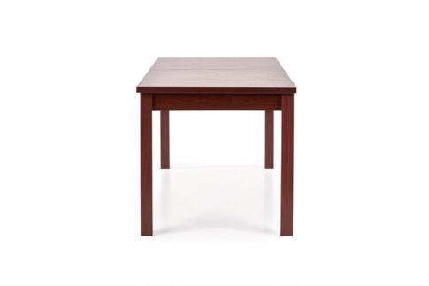 Стол обеденный HALMAR MAURYCY темный орех 118-158/75