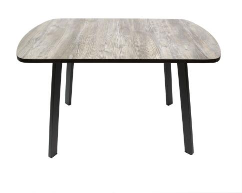 Стол ВВР Пластиковый Сосна пандероса/черный профиль 110/70