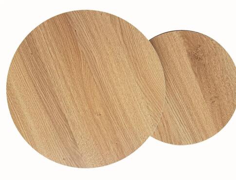 Комплект SIGNAL DION (2 стола журнальных) дуб/черный