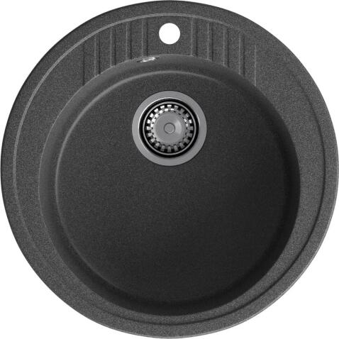 Кухонная мойка GRANFEST RONDO R-520 графит