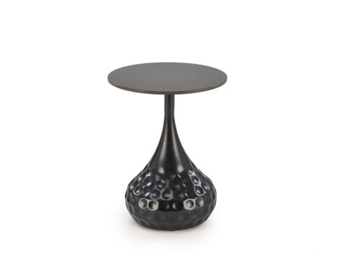 Стол журнальный HALMAR VERDE черный мрамор/черный