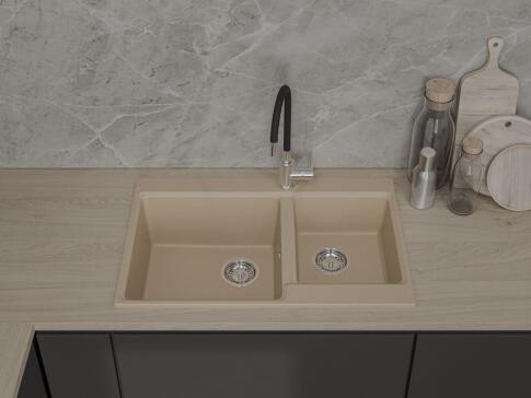 Кухонная мойка GRANFEST LEVEL LV-780K песочный