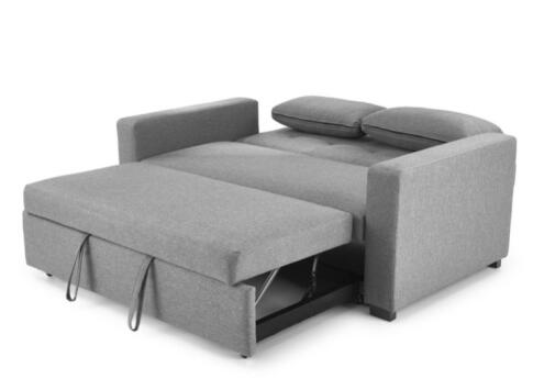 Диван HALMAR PAULINIO раскладной, серый