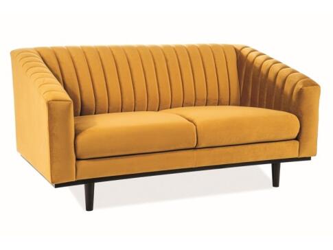 Диван SIGNAL ASPREY 2 Velvet Bluvel 68 карри/венге