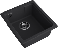 Кухонная мойка GRANFEST URBAN UR-4540 черный Кухонная мойка GRANFEST URBAN UR-4540 черный