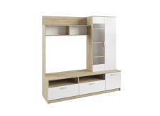 Гостиная ДСВ (МС Софи) №3 СЦС 1800.1 Сонома/Белый