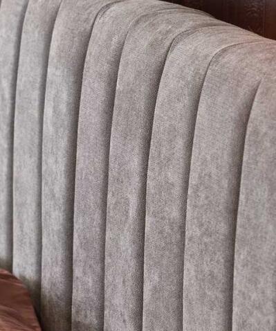 Кровать HALMAR FRANCESCA светло-серый/черный, 160/200