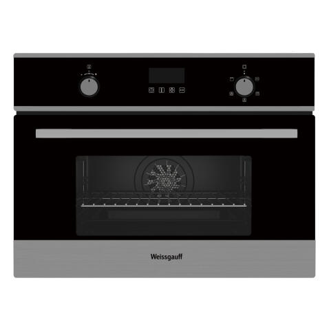 Духовой шкаф компактный WEISSGAUFF с СВЧ OE 449 PDXK