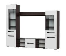 Мебель для гостиной К NN Мебель МГС 6 Венге/Белый глянец