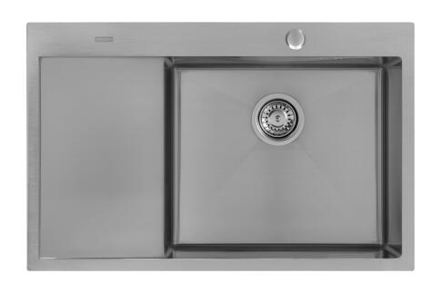 Кухонная мойки из нержавейки ARFEKA AF 780*505 R SATIN NANO