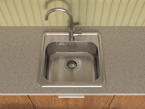 Кухонная мойка из нержавейки Omoikiri Notoro 48-IN нержавеющая сталь