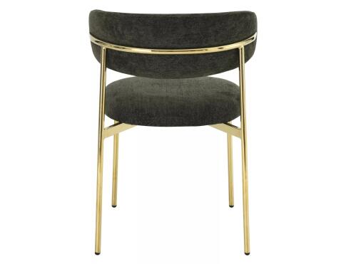Стул SIGNAL ELTON Raven 78 оливковый/золотой