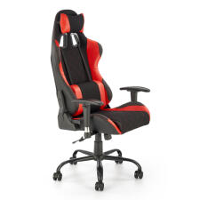 Кресло компьютерное HALMAR DRAKE красный/черный