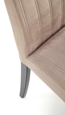 Стул HALMAR DIEGO 2 Monolith 09 бежевый/черный